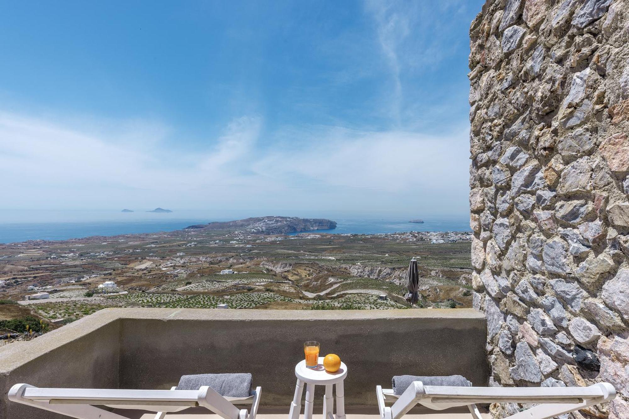 Zatrikion Santorini Villas Pyrgos Kallistis Luaran gambar