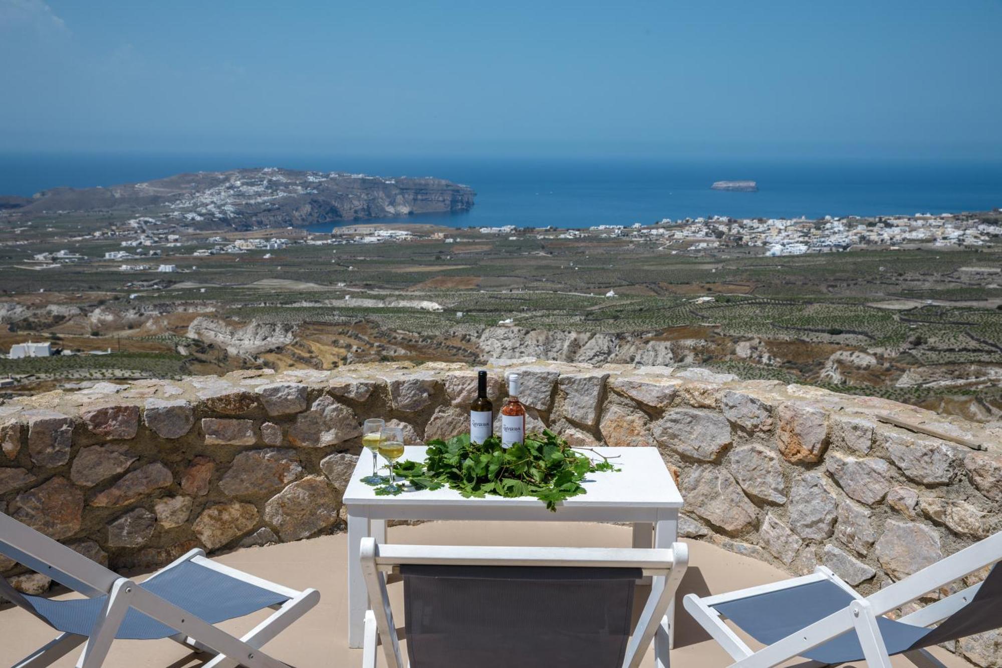 Zatrikion Santorini Villas Pyrgos Kallistis Luaran gambar