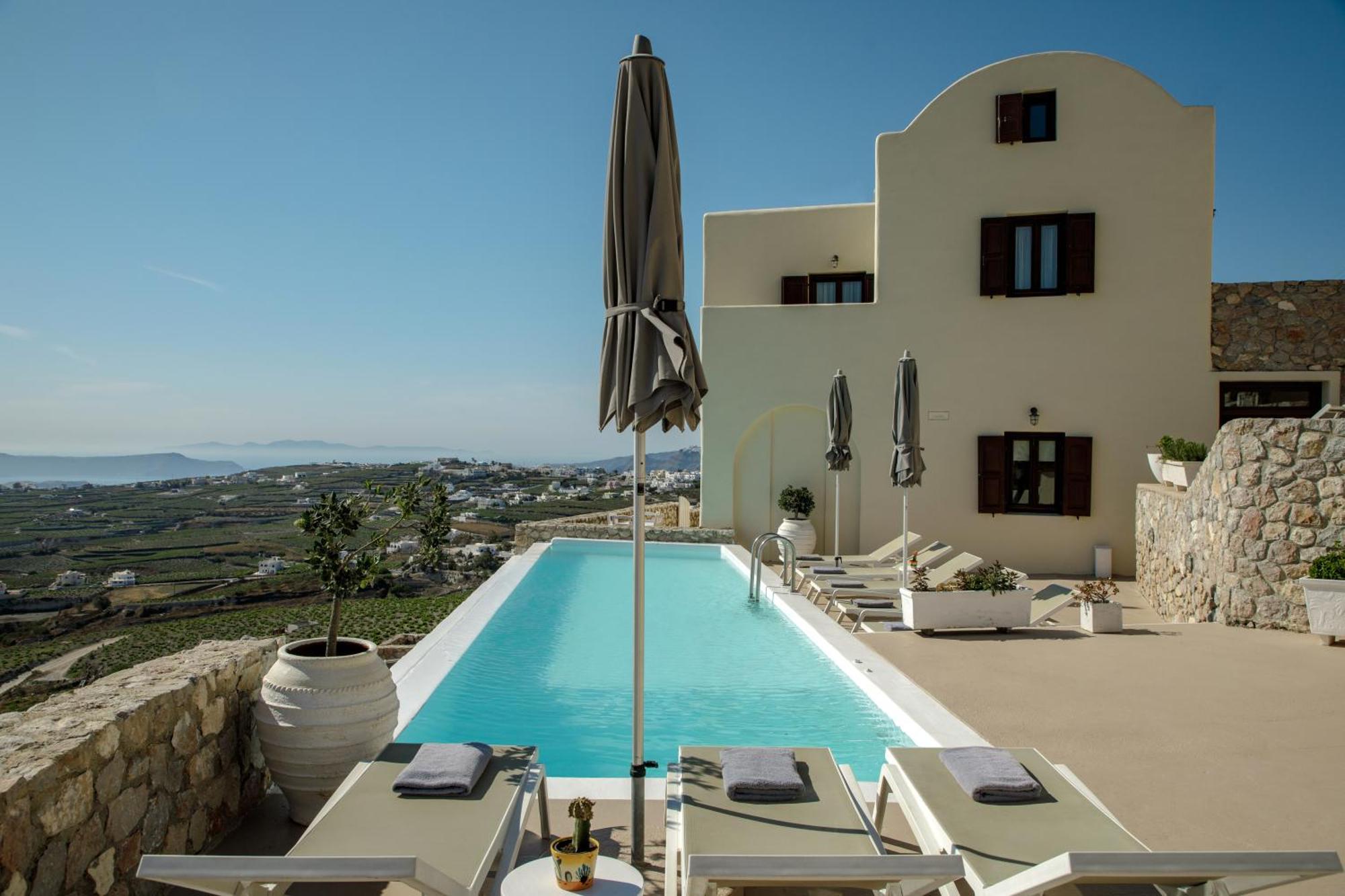Zatrikion Santorini Villas Pyrgos Kallistis Luaran gambar