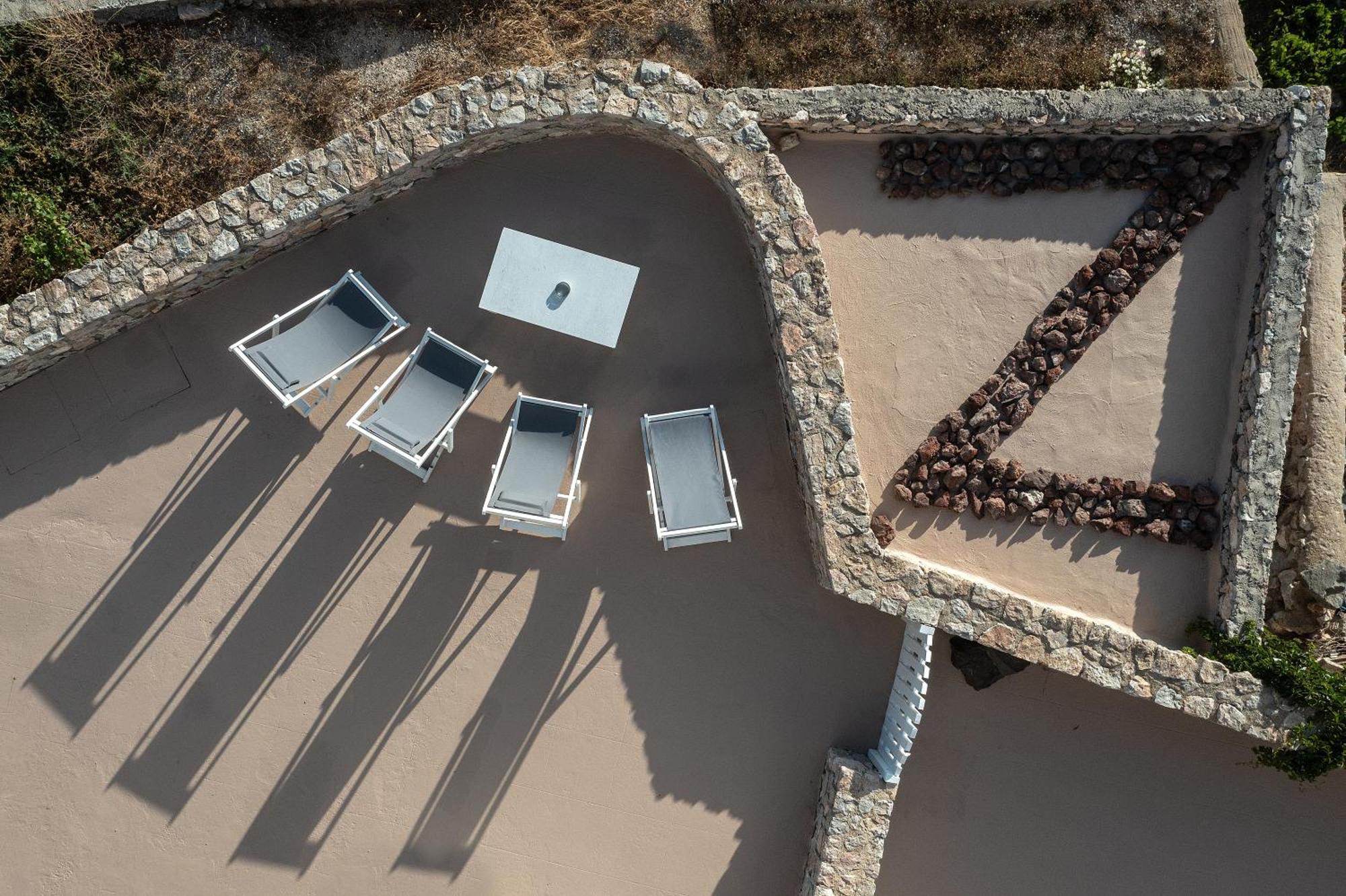 Zatrikion Santorini Villas Pyrgos Kallistis Luaran gambar