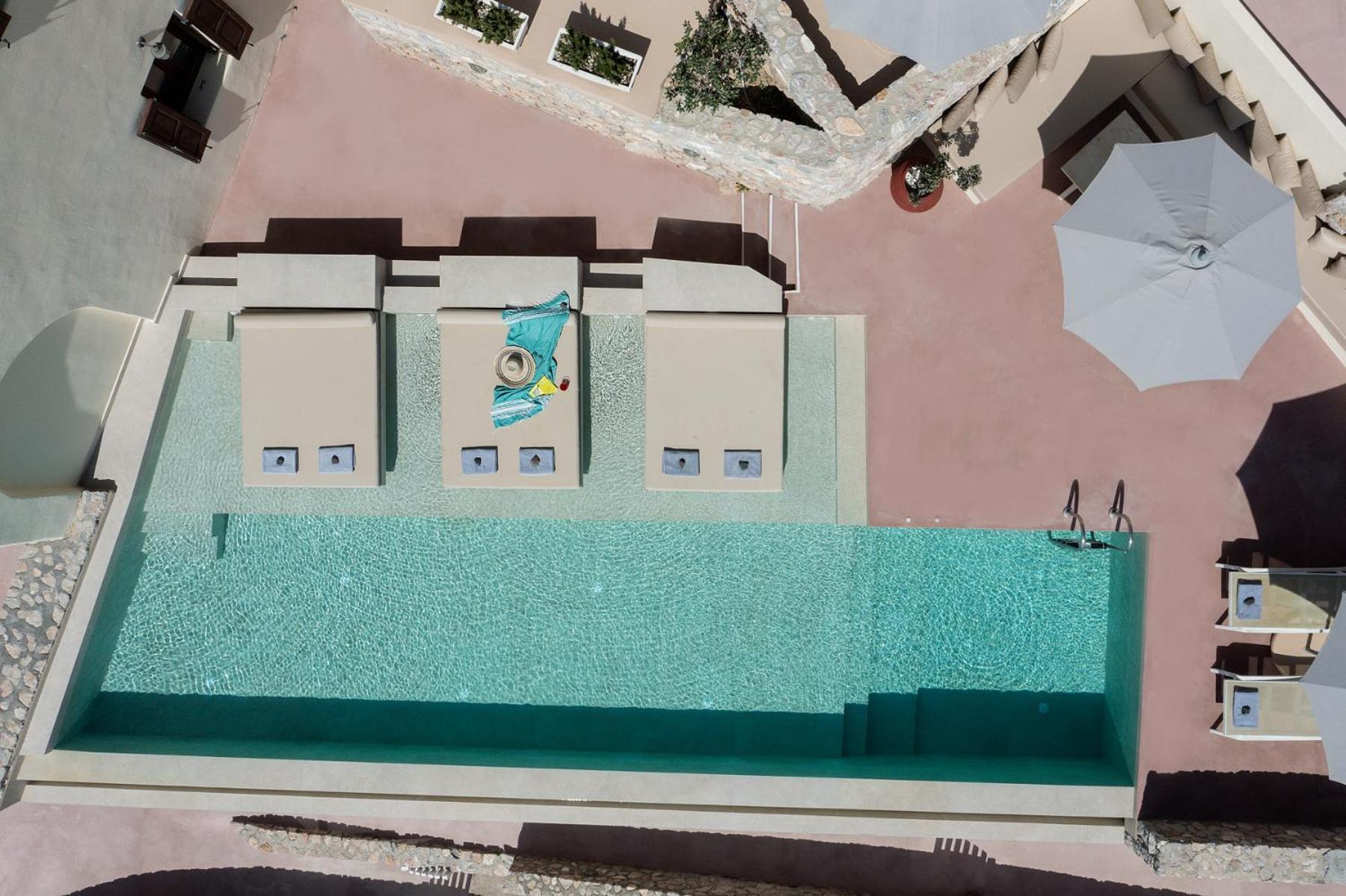 Zatrikion Santorini Villas Pyrgos Kallistis Luaran gambar